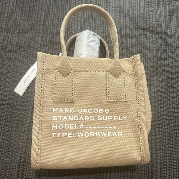 Marc Jacobs || NWT || Workwear Small Canvas Tote w/ Strap - Picture 2 of 14
